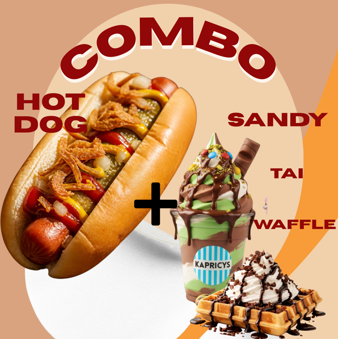 Combo: Hot Dog + Sandie or Hot Sweet