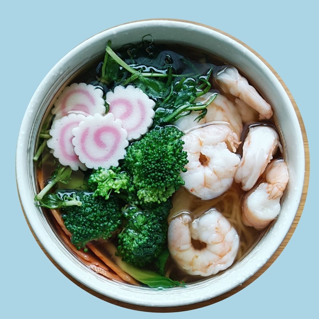 3 Prawn noodle soup大虾汤面