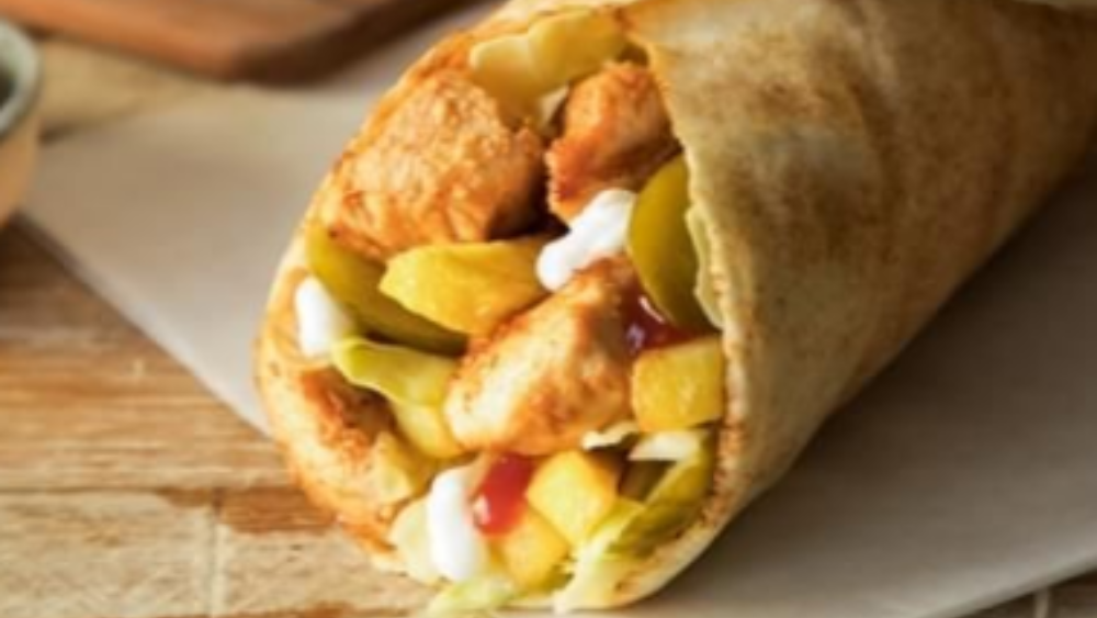 Shish Taouk Wrap Meal