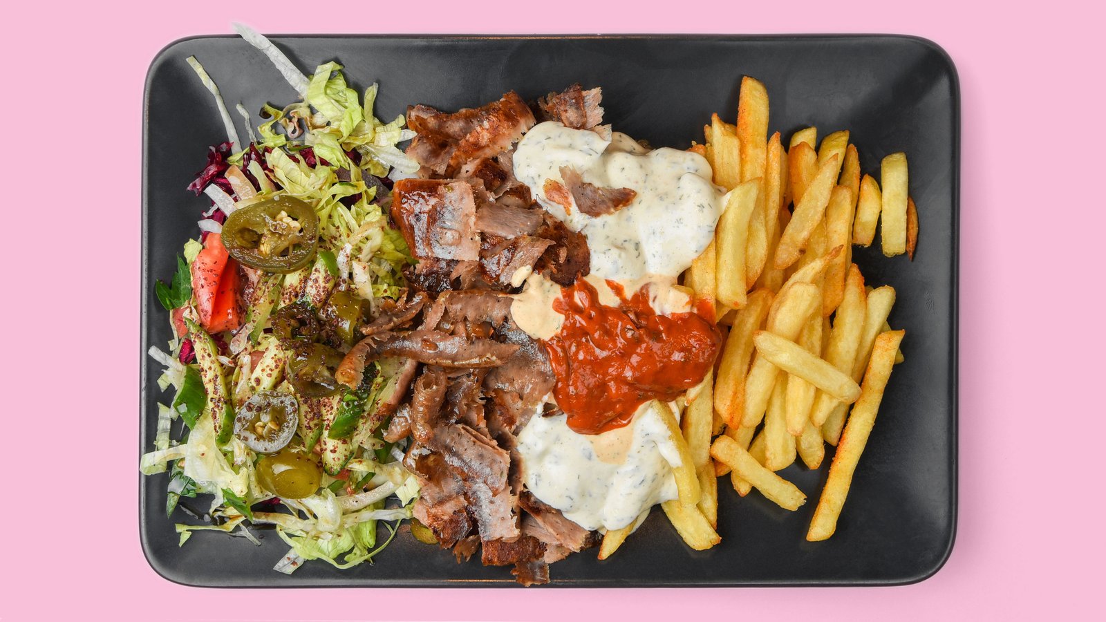 Döner Plate (Rice/Bread)
