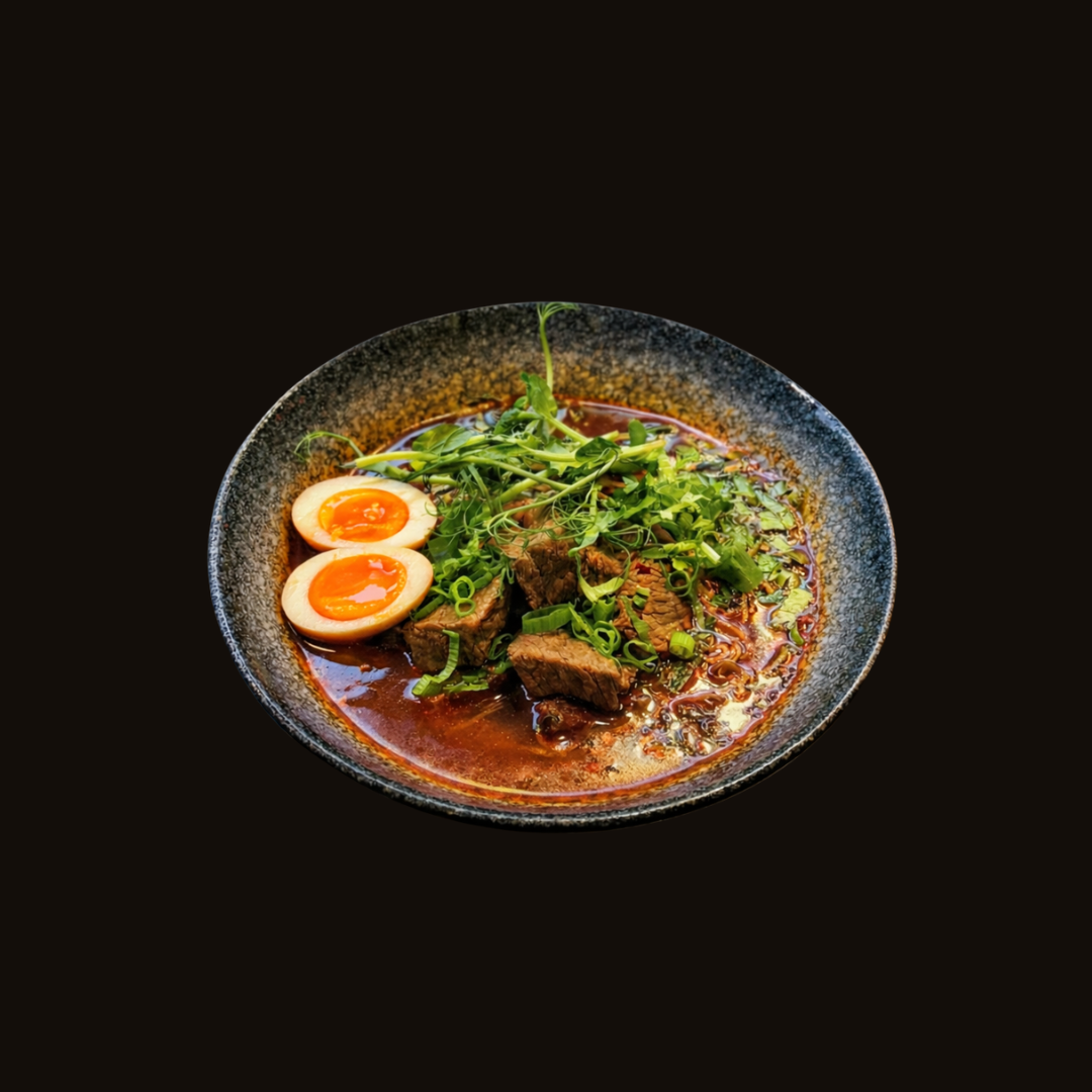 Spicy Braised Beef Ramen