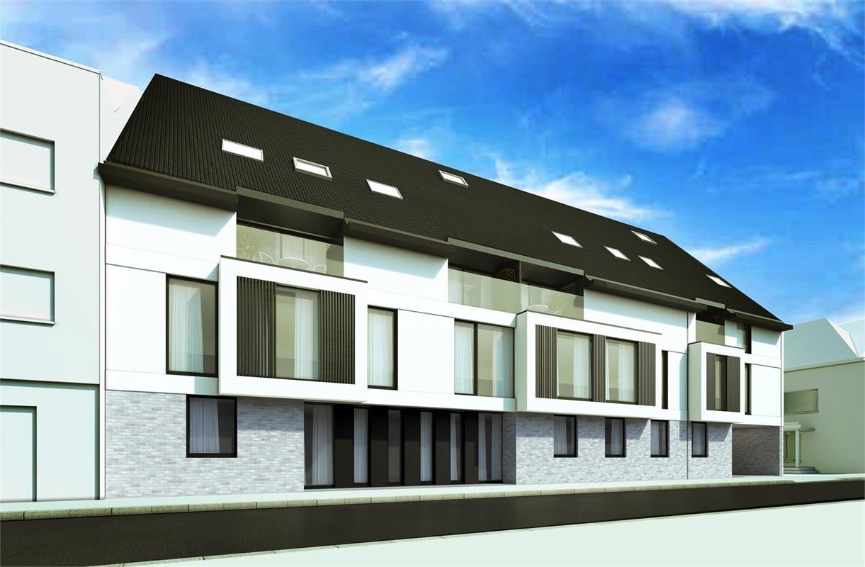 Residentie Sanglier: nieuwbouwappartement op 2de verdieping van 140m² met 3 slpk en terras van 20m²