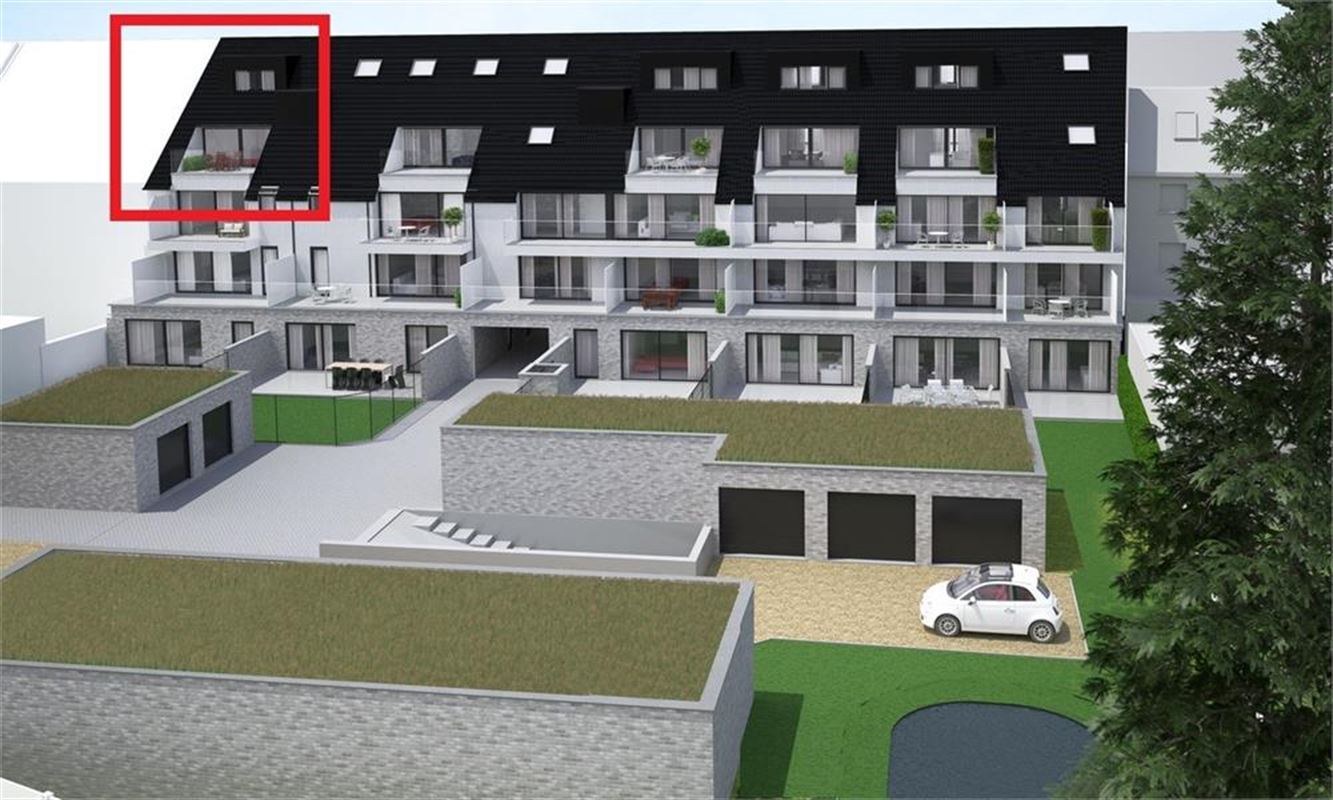 Residentie Sanglier: duplexappartement van 81m² met 1 slpk en terras