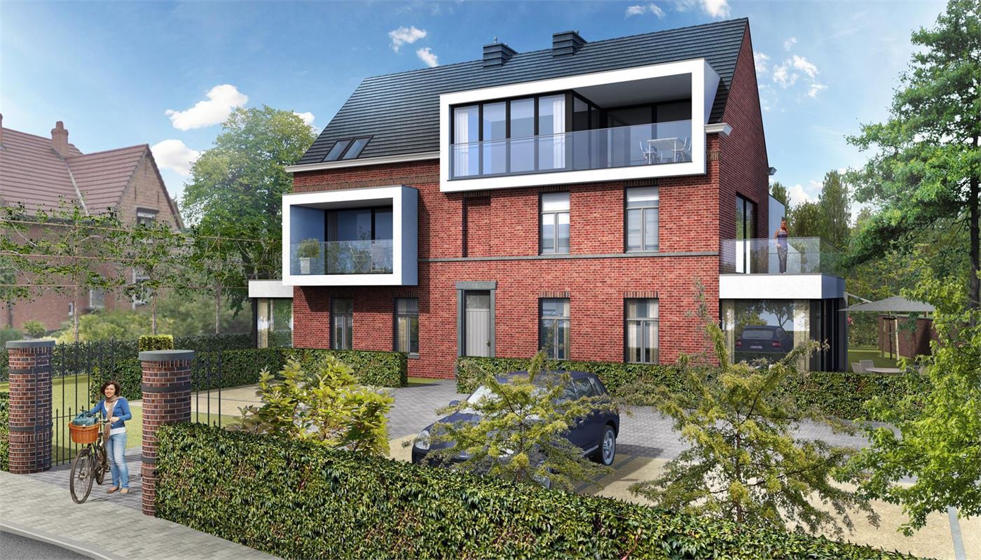 architecturale finesse en comfort: gelijkvloers appartement met 3 slpk en 2 autostaanplaatsen