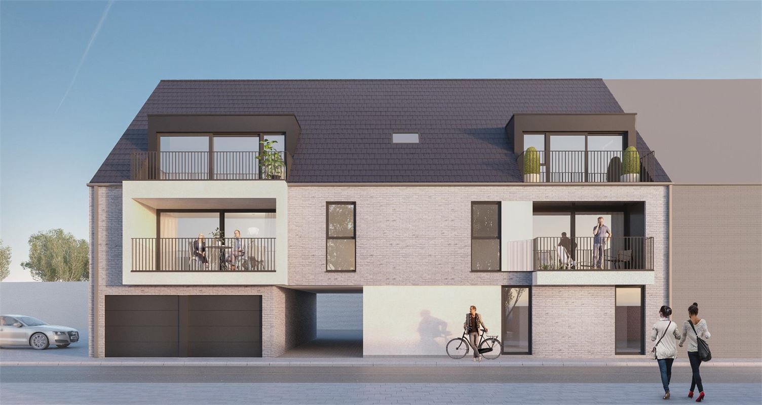 Prachtig en energiezuinig nieuwbouwappartement op 2de verdieping met 1/2 slpk