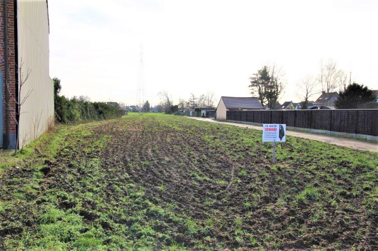 Prachtig stuk bouwgrond van 1705m² ZO georiënteerd met achterliggende weide te Belzele