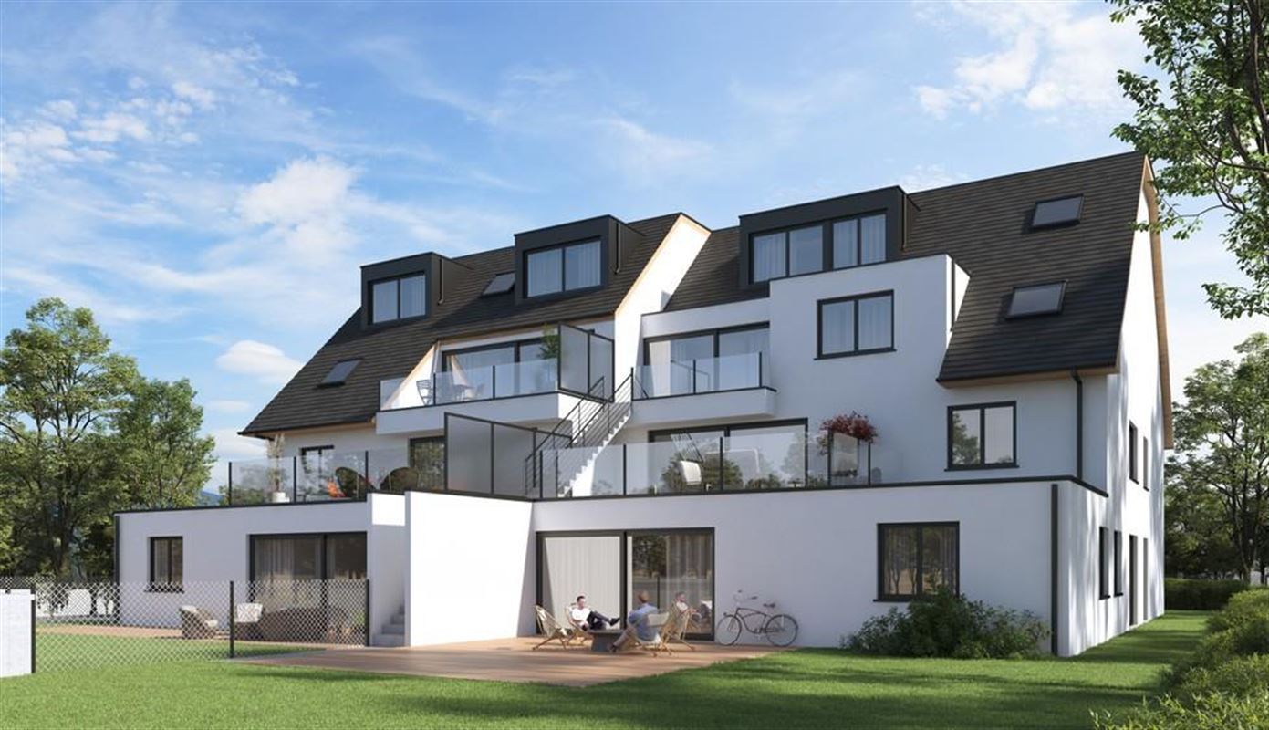 Stijlvol wonen in een doordachte architectuur doe je in Residentie Camelia te Sleidinge