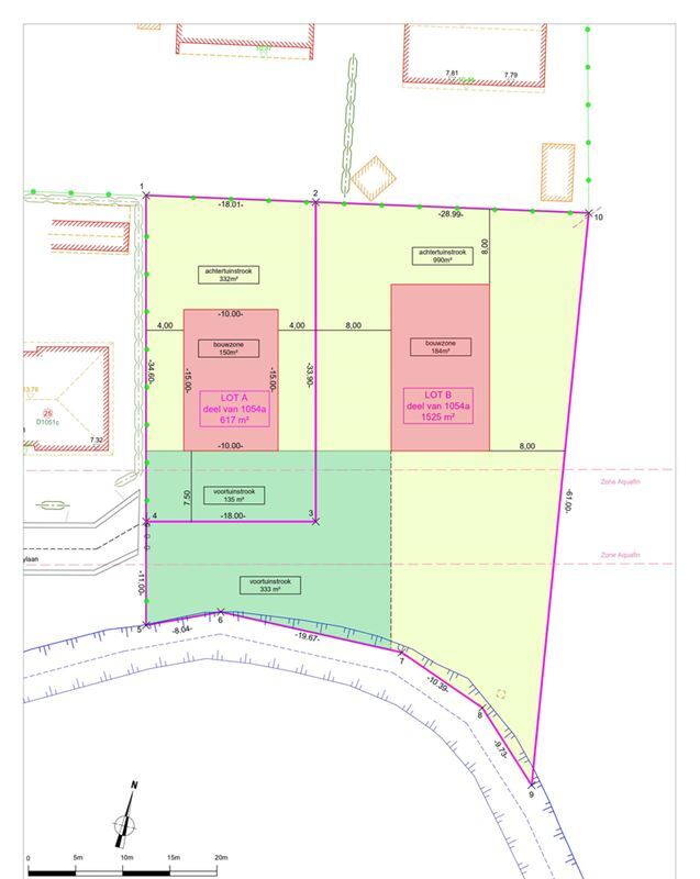 Prachtig perceel bouwgrond van 1.525m² + 10.000m² bos, met zicht op de velden op het einde van een doodlopende straat