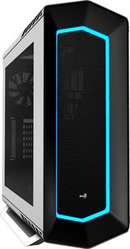 Aerocool Project 7 Midi-Toren Zwart, Wit computerbehuizing Aerocool Project 7 Midi-Toren Zwart, Wit computerbehuizing