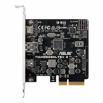 ASUS ThunderboltEX 3 Intern Thunderbolt 3,Thunderbolt interfacekaart/-adapter ASUS ThunderboltEX 3 Intern Thunderbolt 3,Thunderbolt interfacekaart/-adapter