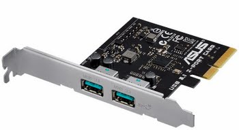 ASUS USB 3.1 Type-A Intern USB 3.1 interfacekaart/-adapter ASUS USB 3.1 Type-A Intern USB 3.1 interfacekaart/-adapter