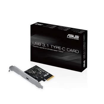 ASUS USB 3.1 TYPE-C CARD Intern USB 3.1 interfacekaart/-adapter ASUS USB 3.1 TYPE-C CARD Intern USB 3.1 interfacekaart/-adapter