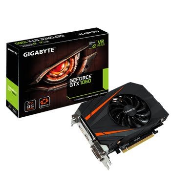 Gigabyte GeForce GTX 1060 Mini ITX OC 6G GeForce GTX 1060 6GB GDDR5 Gigabyte GeForce GTX 1060 Mini ITX OC 6G GeForce GTX 1060 6GB GDDR5