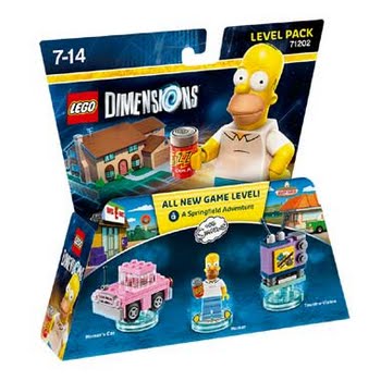 LEGO Dimensions The Simpsons Level Pack LEGO Dimensions The Simpsons Level Pack