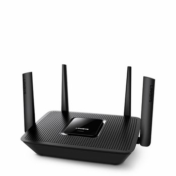 Linksys EA8300 Tri-band (2.4 GHz / 5 GHz / 5 GHz) Gigabit Ethernet Zwart draadloze router Linksys EA8300 Tri-band (2.4 GHz / 5 GHz / 5 GHz) Gigabit Ethernet Zwart draadloze router
