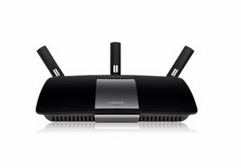 Linksys XAC1900 Gigabit Ethernet Zwart draadloze router Linksys XAC1900 Gigabit Ethernet Zwart draadloze router
