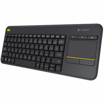 Logitech K400 Plus Wireless Touch Zwart Logitech K400 Plus Wireless Touch Zwart