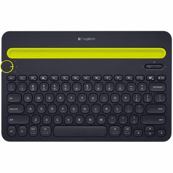 Logitech Multi Device Toetsenbord K480 zwart Qwerty Logitech Multi Device Toetsenbord K480 zwart Qwerty