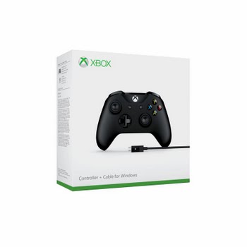 Microsoft Xbox One S Wired Controller Zwart (Windows 10) Microsoft Xbox One S Wired Controller Zwart (Windows 10)