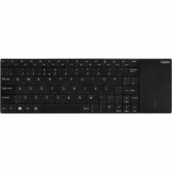 Rapoo E2710 Wireless Multimedia Touchpad Keyboard Qwerty Zwart Rapoo E2710 Wireless Multimedia Touchpad Keyboard Qwerty Zwart