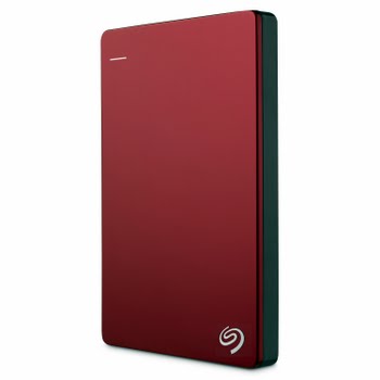 Seagate Backup Plus 2TB Backup Plus Slim draagbare schijf, Rood Seagate Backup Plus 2TB Backup Plus Slim draagbare schijf, Rood