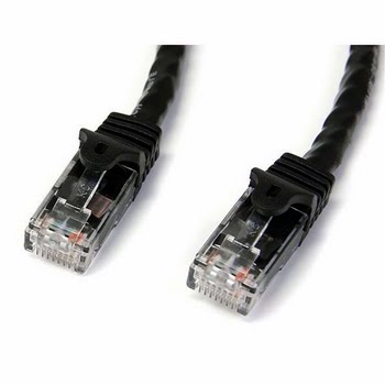 StarTech.com 15.24m Cat6 UTP 15.24m Zwart netwerkkabel StarTech.com 15.24m Cat6 UTP 15.24m Zwart netwerkkabel
