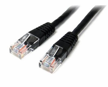 StarTech.com 15 m Cat5e Gegoten RJ45 UTP Netwerkkabel Zwart StarTech.com 15 m Cat5e Gegoten RJ45 UTP Netwerkkabel Zwart