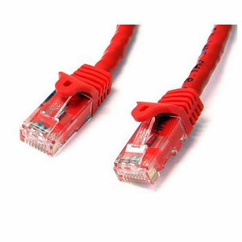 StarTech.com 2.13m Cat6 UTP 2.13m Rood netwerkkabel StarTech.com 2.13m Cat6 UTP 2.13m Rood netwerkkabel