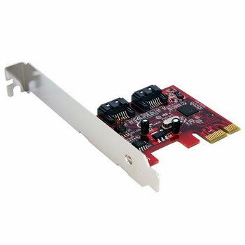 StarTech.com 2-poort SATA 6 Gbit/s PCI Express SATA Controllerkaart StarTech.com 2-poort SATA 6 Gbit/s PCI Express SATA Controllerkaart