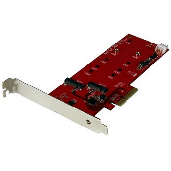 StarTech.com 2x M.2 SSD controller kaart PCI Express kaart StarTech.com 2x M.2 SSD controller kaart PCI Express kaart
