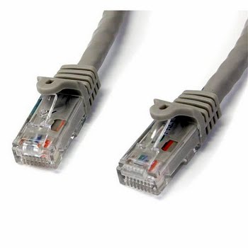 StarTech.com 3.05m Cat6 UTP 3.05m Grijs netwerkkabel StarTech.com 3.05m Cat6 UTP 3.05m Grijs netwerkkabel