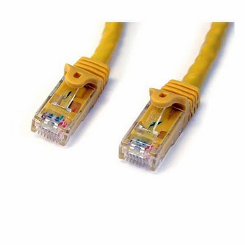 StarTech.com 4.57m Cat6 UTP 4.57m Geel netwerkkabel StarTech.com 4.57m Cat6 UTP 4.57m Geel netwerkkabel