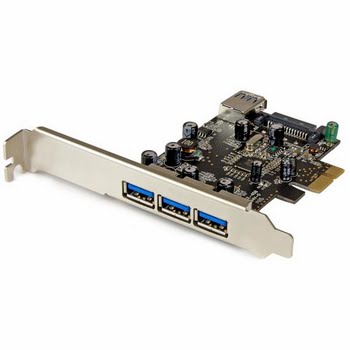 StarTech.com 4-poorts PCI Express USB 3.0 kaart StarTech.com 4-poorts PCI Express USB 3.0 kaart