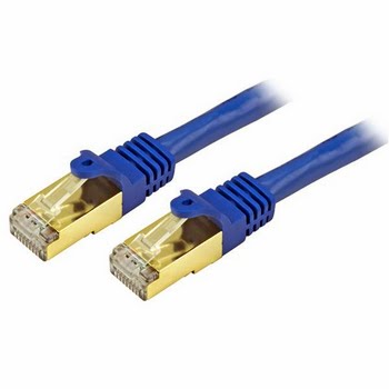 StarTech.com C6ASPAT10BL 3m Cat6a U/FTP (STP) Blauw netwerkkabel StarTech.com C6ASPAT10BL 3m Cat6a U/FTP (STP) Blauw netwerkkabel