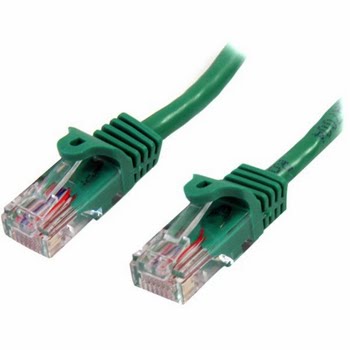 StarTech.com Cat5e Ethernet netwerkkabel met snagless RJ45 connectors UTP kabel 5m groen StarTech.com Cat5e Ethernet netwerkkabel met snagless RJ45 connectors UTP kabel 5m groen