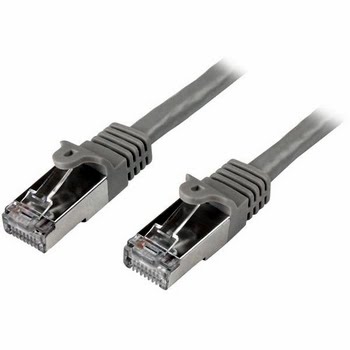 StarTech.com Cat6 patchkabel 3m grijs Shielded (SFTP) snagless gigabit netwerkkabel StarTech.com Cat6 patchkabel 3m grijs Shielded (SFTP) snagless gigabit netwerkkabel