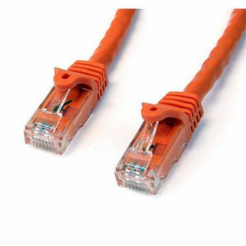 StarTech.com Cat6 patchkabel met snagless RJ45 connectors 2 m, oranje StarTech.com Cat6 patchkabel met snagless RJ45 connectors 2 m, oranje