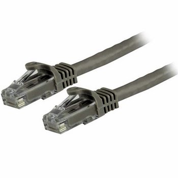 StarTech.com Cat6 patchkabel met snagless RJ45 connectors 3 m, grijs StarTech.com Cat6 patchkabel met snagless RJ45 connectors 3 m, grijs