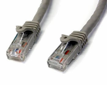 StarTech.com Cat6 patchkabel met snagless RJ45 connectors 7 m, grijs StarTech.com Cat6 patchkabel met snagless RJ45 connectors 7 m, grijs