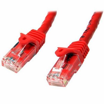 StarTech.com N6PATC10MRD 10m Cat6 U/UTP (UTP) Rood netwerkkabel StarTech.com N6PATC10MRD 10m Cat6 U/UTP (UTP) Rood netwerkkabel