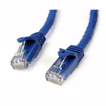 StarTech.com N6PATCH100BL 30.49m Blauw netwerkkabel StarTech.com N6PATCH100BL 30.49m Blauw netwerkkabel