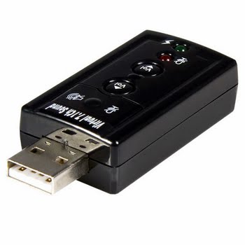 StarTech.com Virtuele 7.1 USB Stereo Audio Adapter Externe Geluidkaart StarTech.com Virtuele 7.1 USB Stereo Audio Adapter Externe Geluidkaart