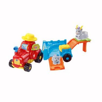 VTech Zoef Zoef tractor met dierenkar VTech Zoef Zoef tractor met dierenkar