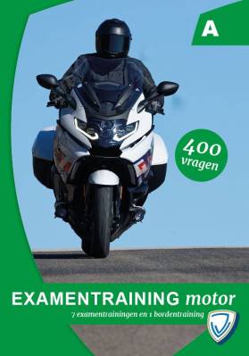 Examentraining motorfiets 400 vragen afbeelding