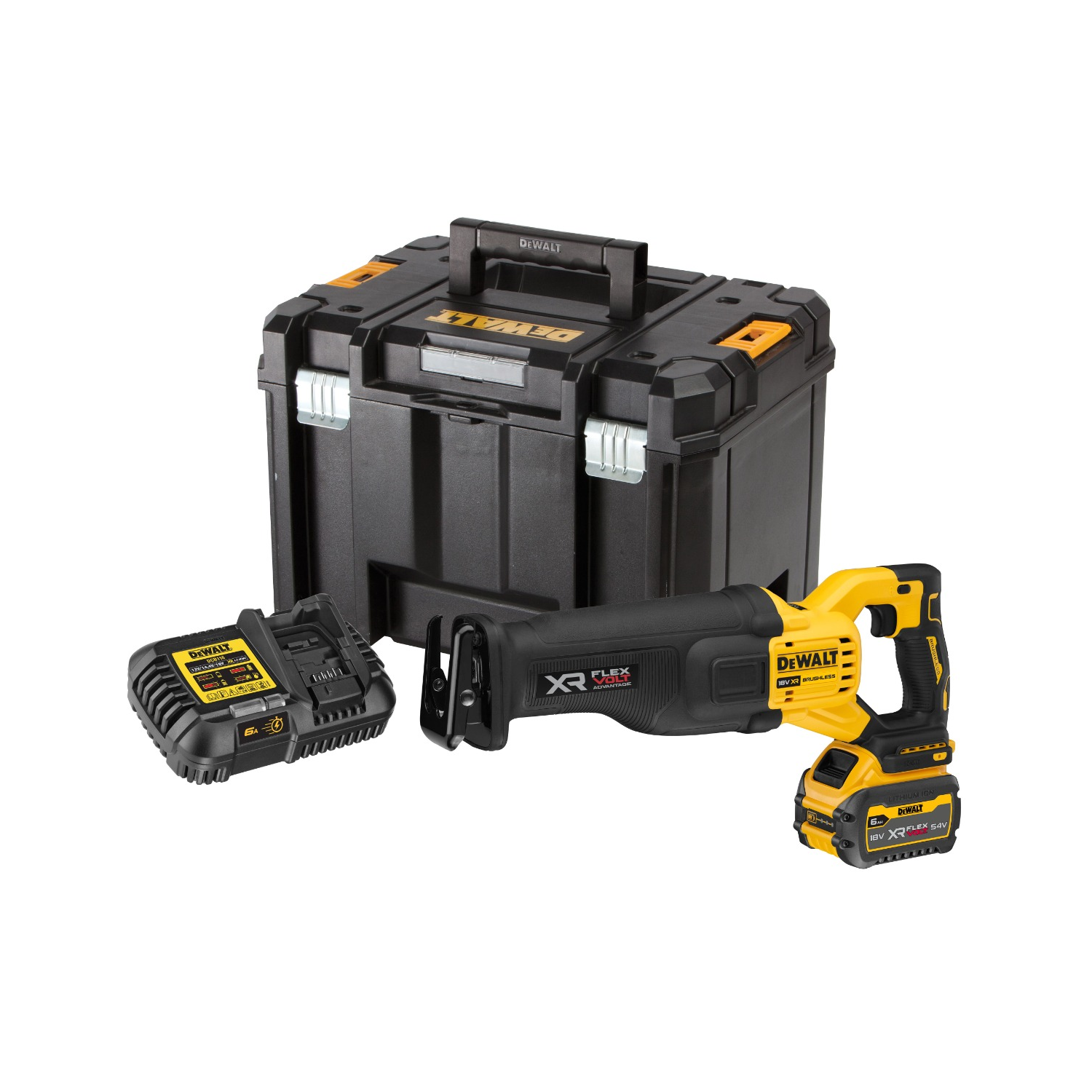 Dewalt. Rirkulersag 18v Flexvolt Advantage 1x6,0ah Tstak Dcs386t1