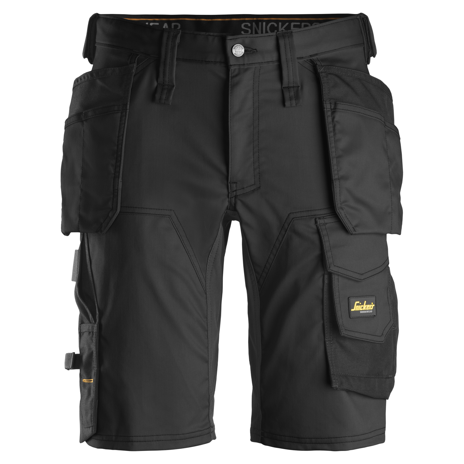 Snickers håndverkershorts 6141 sort/sort str 64 AllroundWork