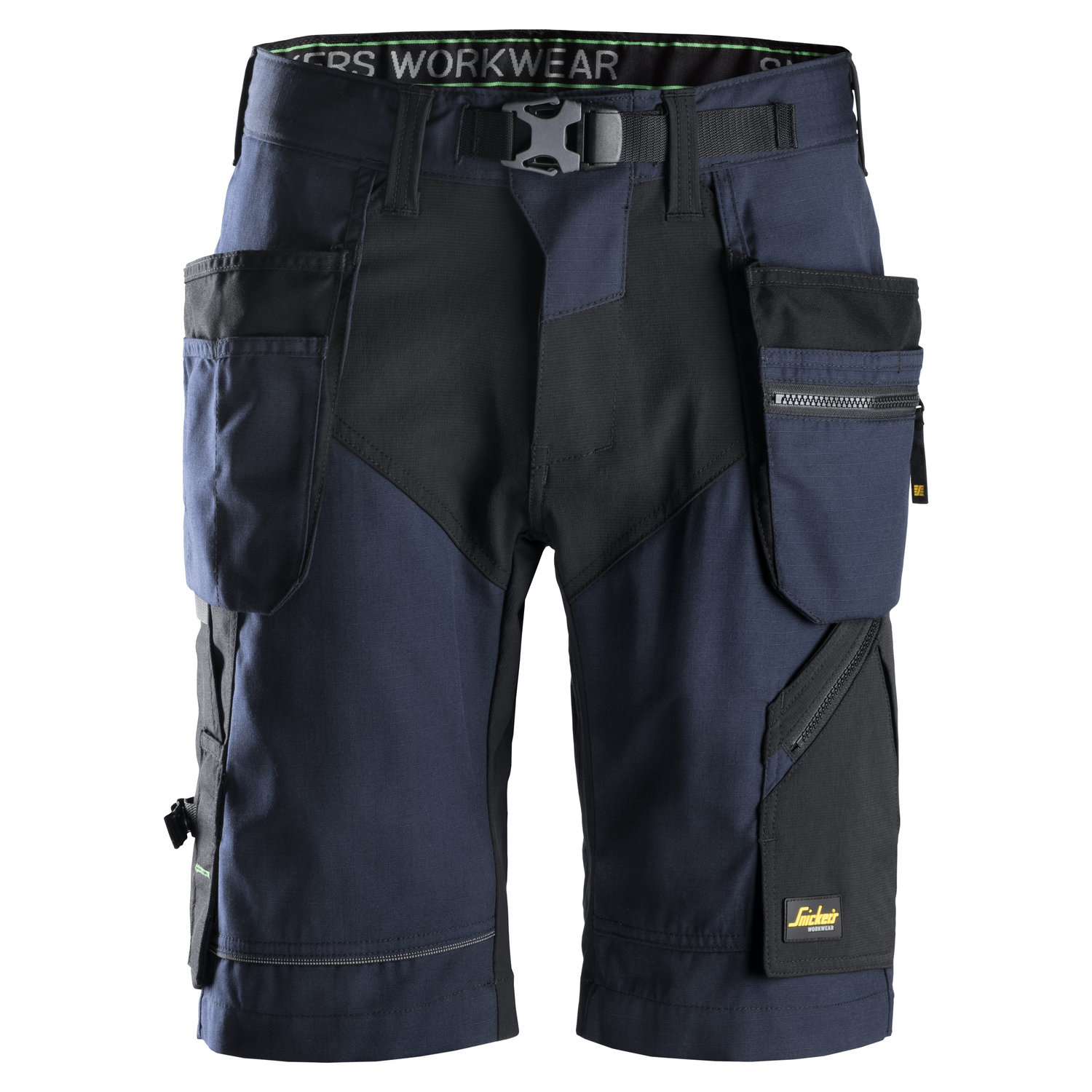 Håndverkshorts 6904 FLexiWork+ Mørkblå/sort str 52