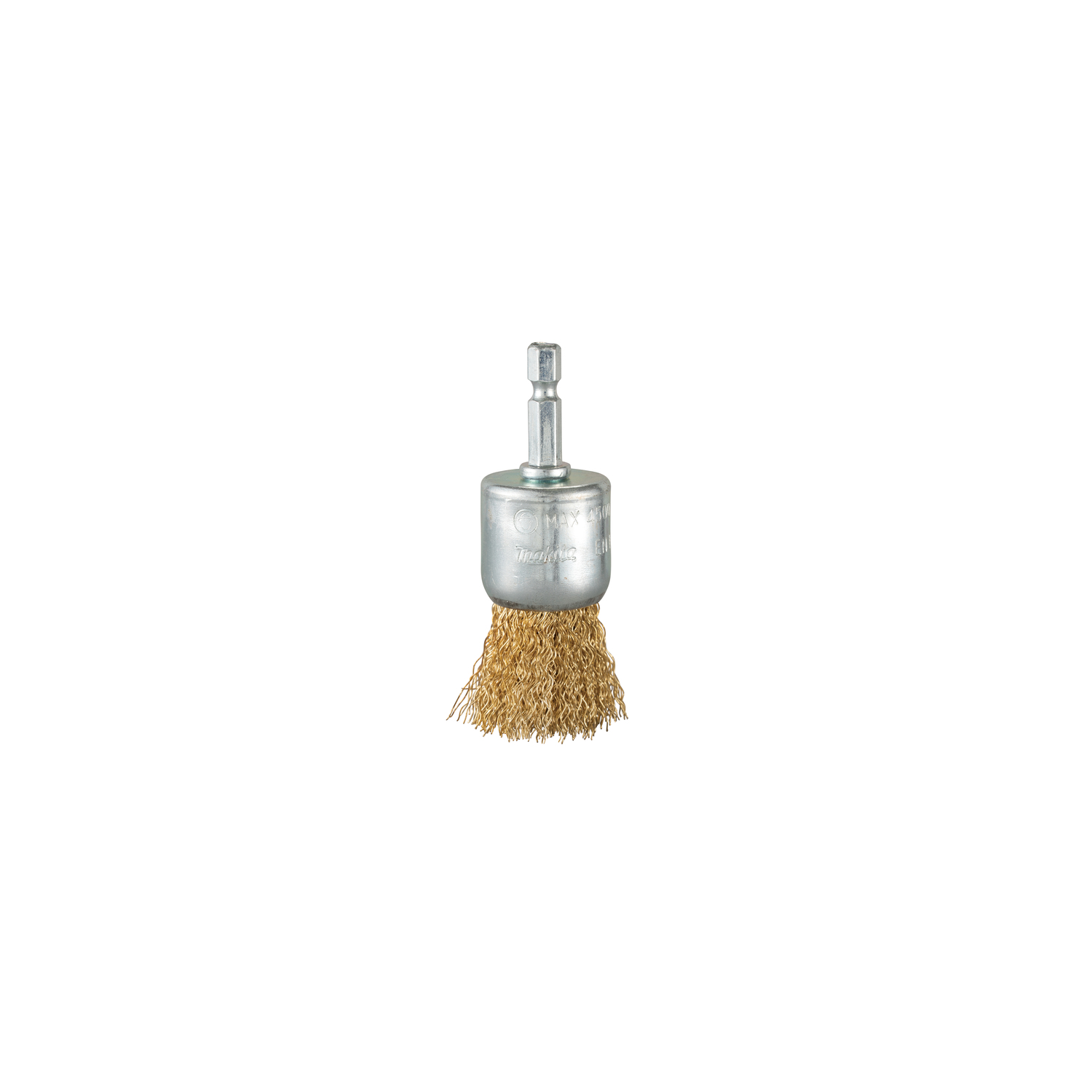 - Wire cone brush - for tre, stål - 28 mm - heksagonal - for  DDF485Z, DDF486Z, DDF487Z