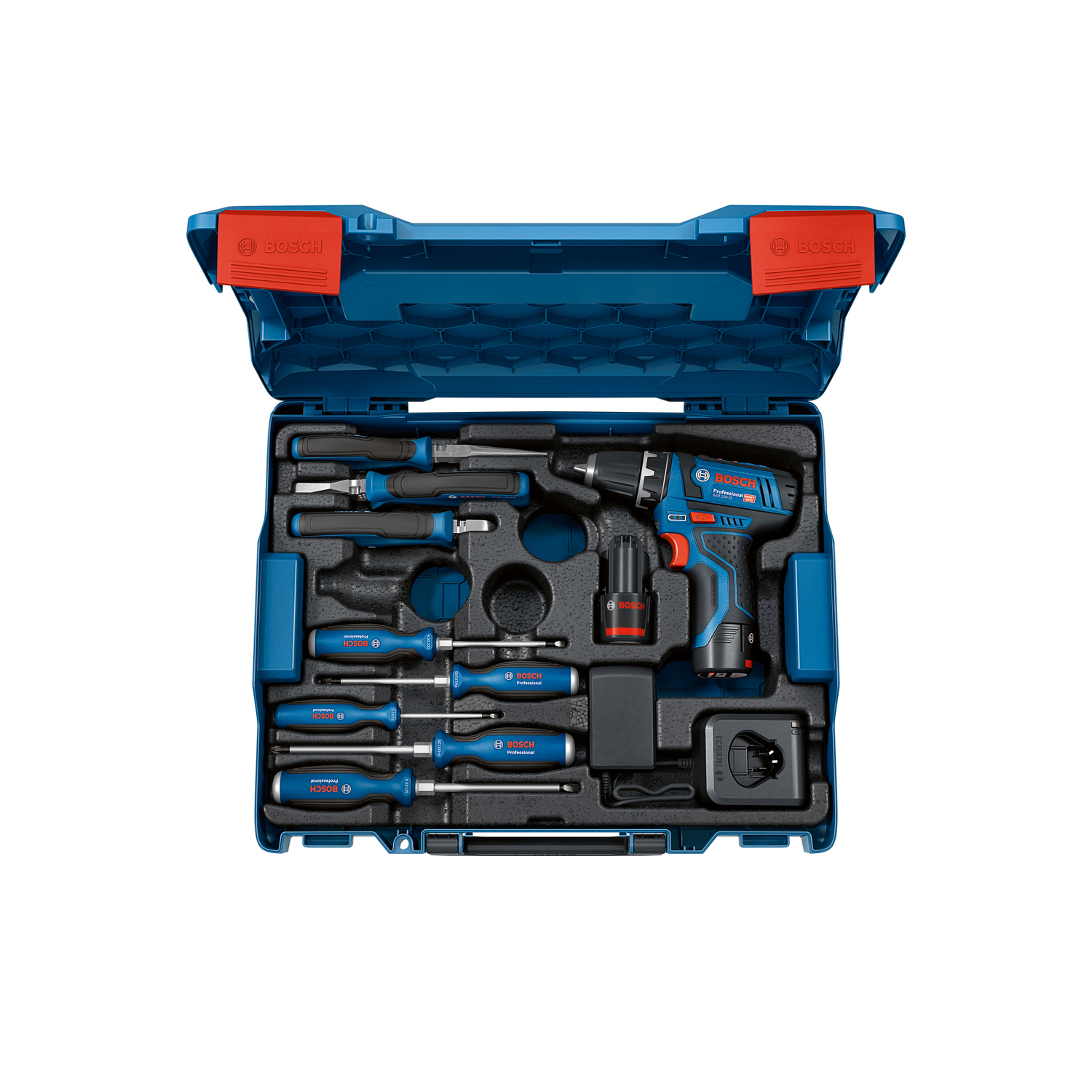 GSR 12V-15 Borskrutrekker med batteri og lader