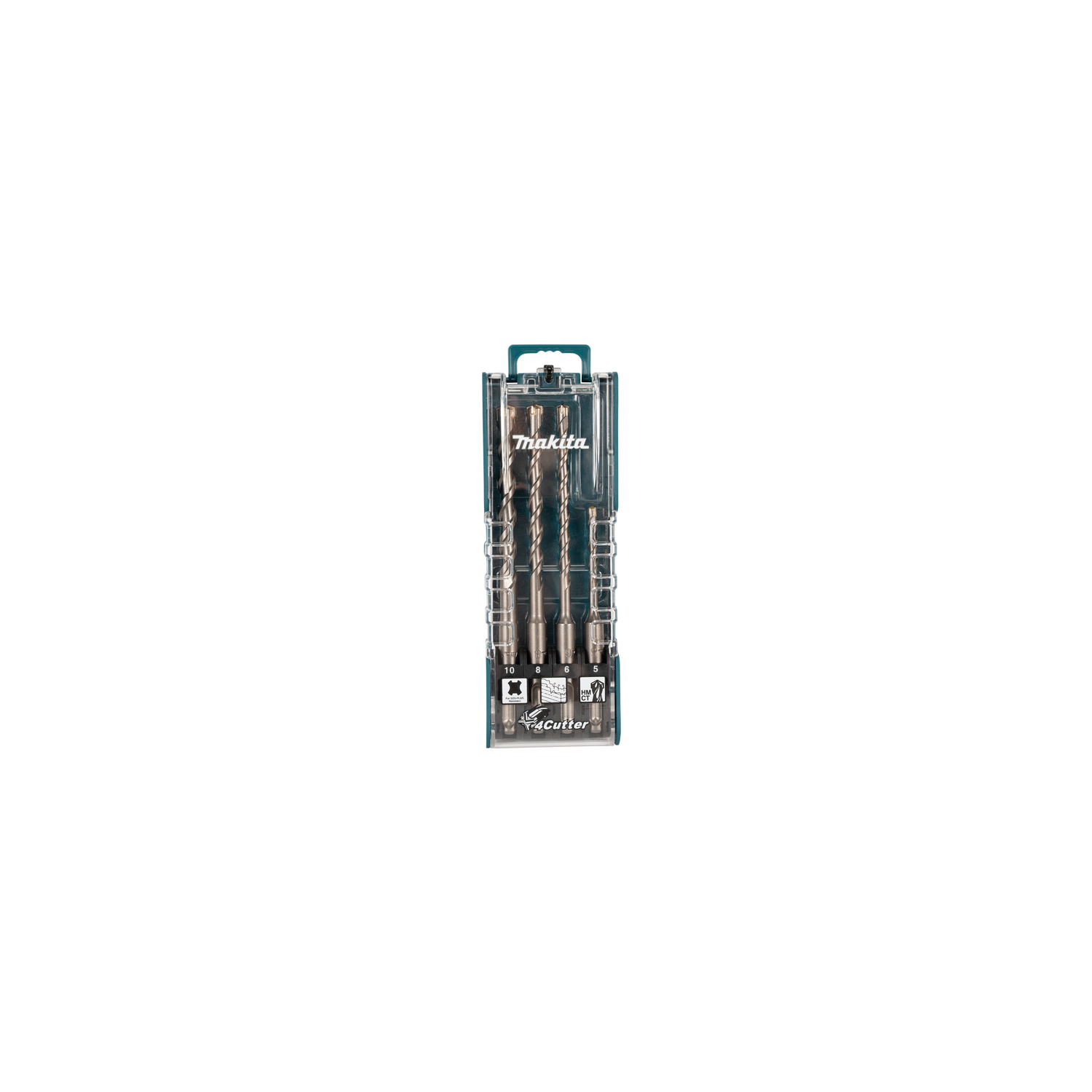 MAKITA SDS+ Drill Bit Set 4pcs 4CUT